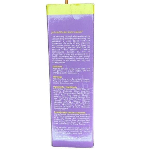 DERMAdoctor Lucky Bamboo Jukyeom 9x Oil to Milk Cleanser - Picture 3 of 7